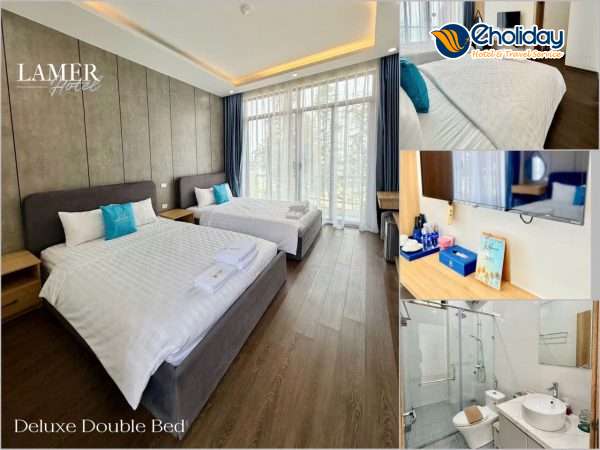 Khách Sạn Lamer Thiên Cầm Phòng Deluxe 2 Giường đôi