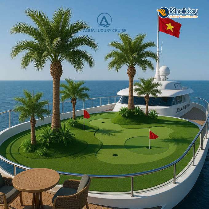 Du Thuyền 6 Sao Aqua Luxury Hạ Long Mini Golf