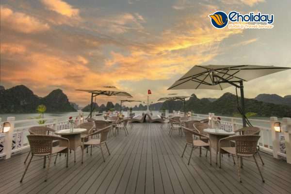 Du Thuyền Arcady Boutique Hạ Long Sundeck