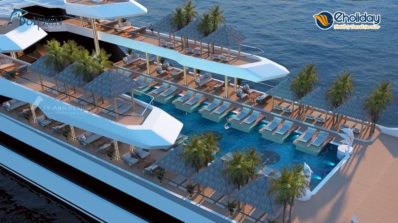 Du Thuyền Dolphin Halong Beach Club 2