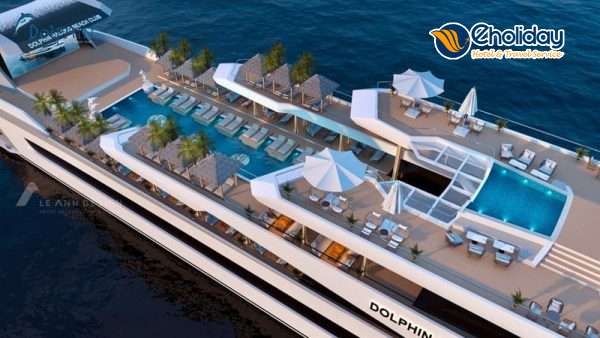 Du Thuyền Dolphin Halong Beach Club 3