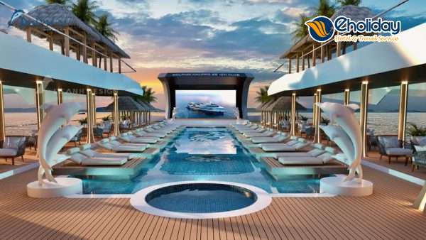 Du Thuyền Dolphin Halong Beach Club 4