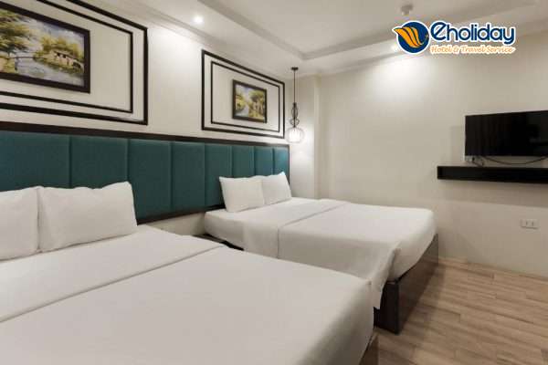 Khách Sạn Bella Rosa Trendy Hà Nội Phòng Family Suite 2 Double 2