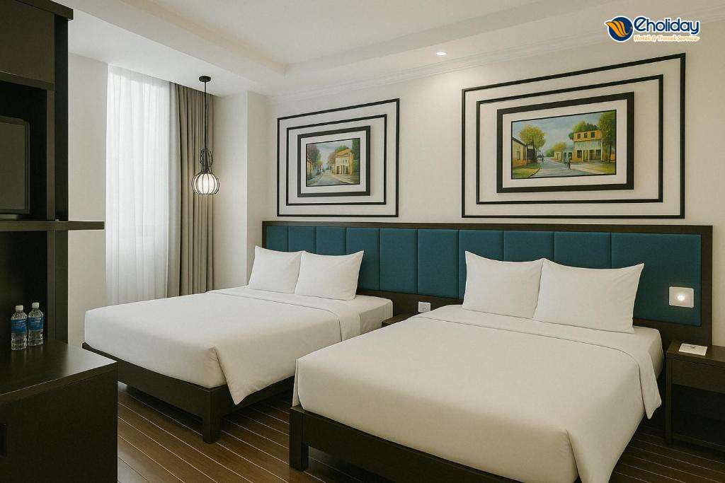 Khách Sạn Bella Rosa Trendy Hà Nội Phòng Family Suite 2 Double