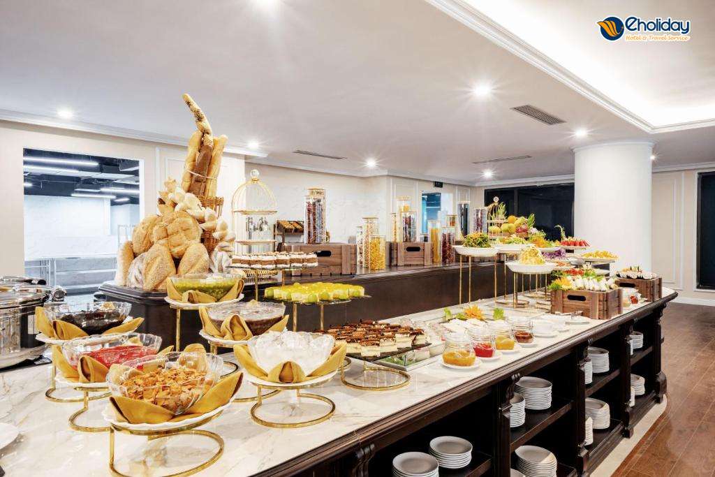 Venusgiti Hot Spring Resort Hòa Bình Quầy Buffet