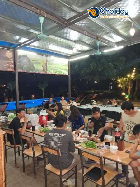 Villa Tam Cốc Ninh Bình 10 Phòng Ngủ Có Bể Bơi ẩm Thực