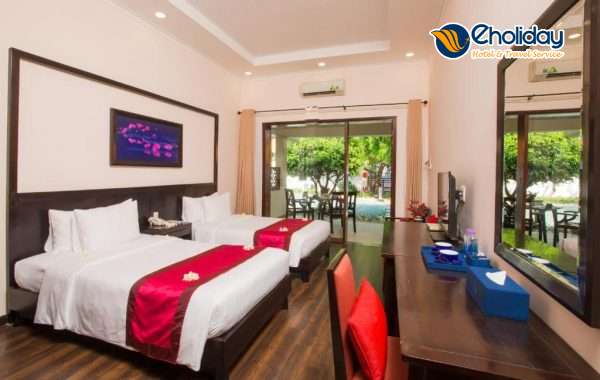Hòn Cò Resort Cà Ná Bungalow View Vườn