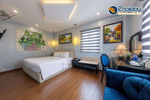 Khách Sạn Golden Amour Hà Nội Phòng Deluxe Double Tầng Cao