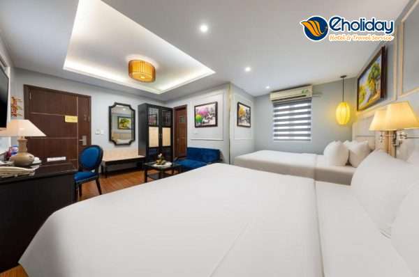 Khách Sạn Golden Amour Hà Nội Phòng Gia đình 2 Giường đôi 2