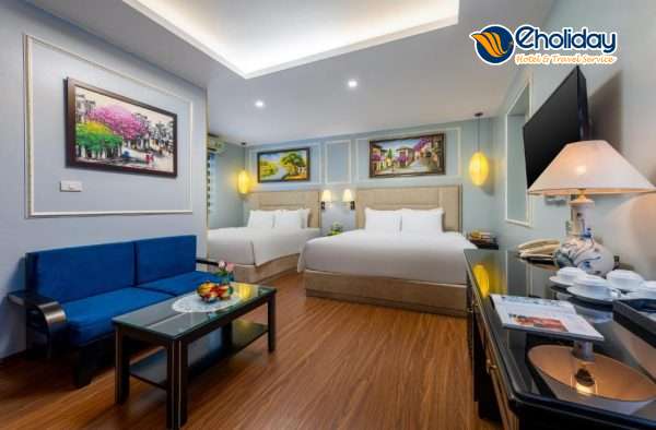 Khách Sạn Golden Amour Hà Nội Phòng Gia đình 2 Giường đôi