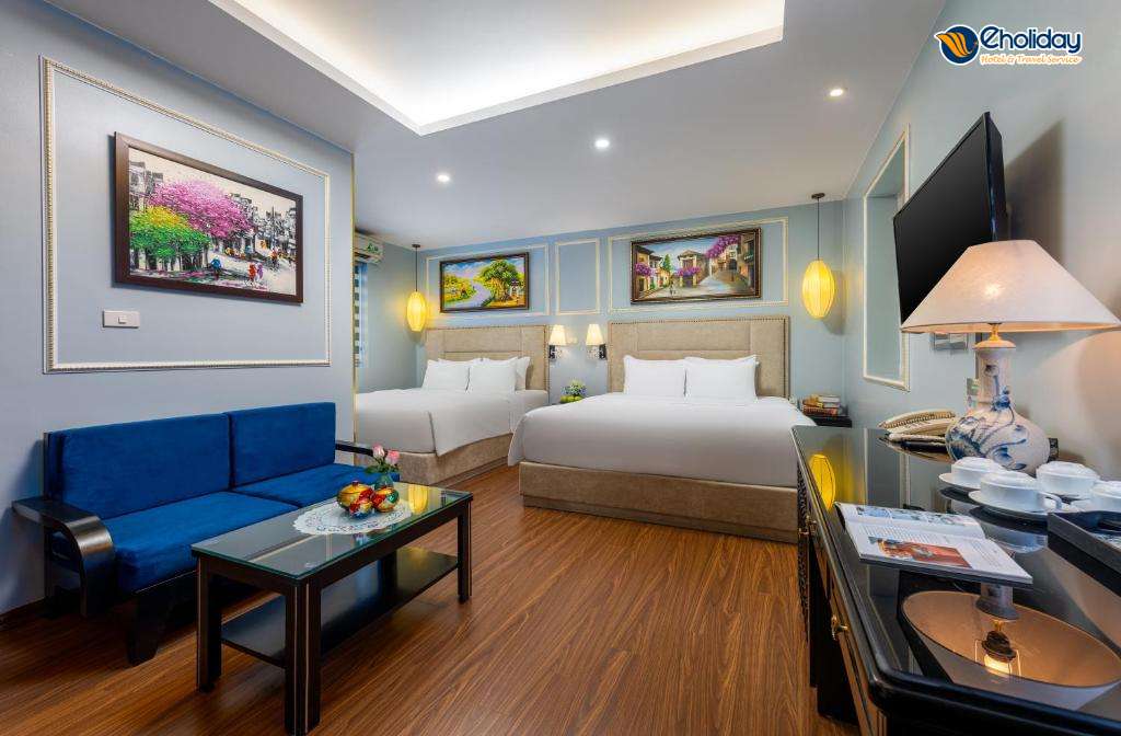 Khách Sạn Golden Amour Hà Nội Phòng Gia đình 2 Giường đôi