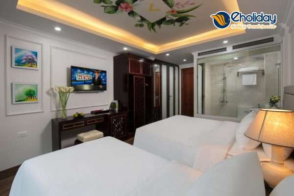 Khách Sạn Golden Legend Palace Hà Nội Phòng Deluxe Twin