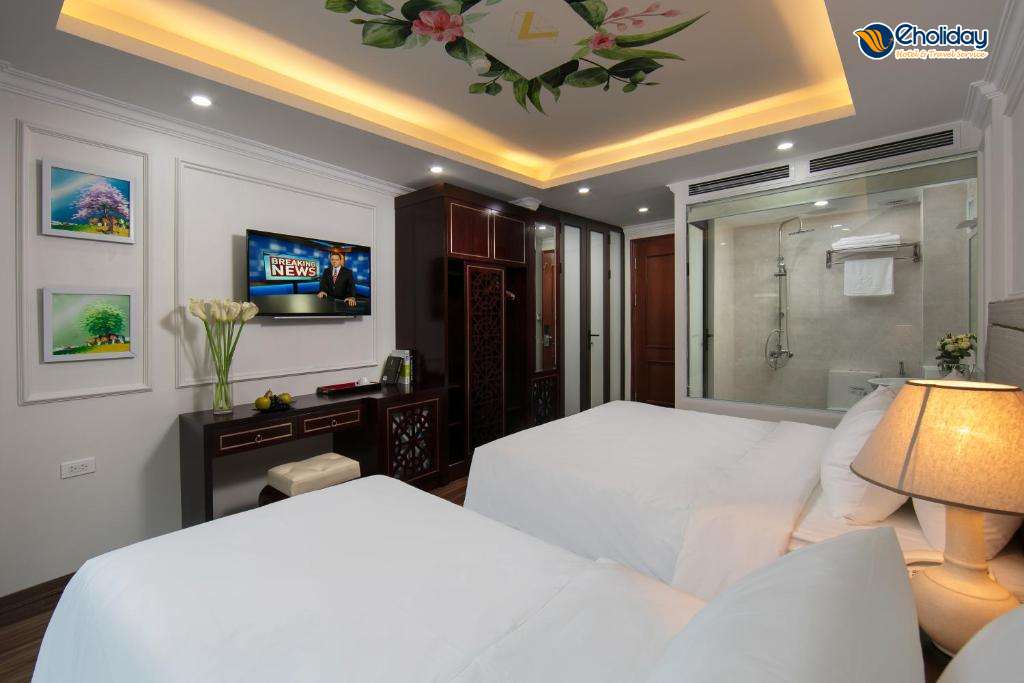 Khách Sạn Golden Legend Palace Hà Nội Phòng Deluxe Twin