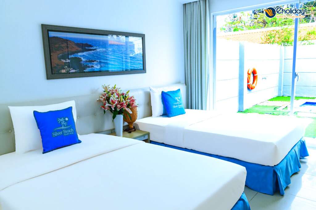 Silver Beach Resort Kê Gà Villa 2 Ngủ View Vườn