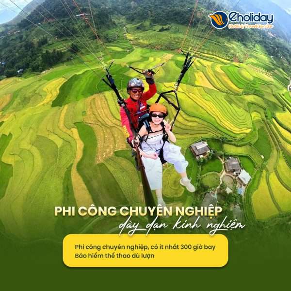 Vé Trải Nghiệm Dù Bay Có động Cơ Tại Pù Luông Thanh Hóa 3