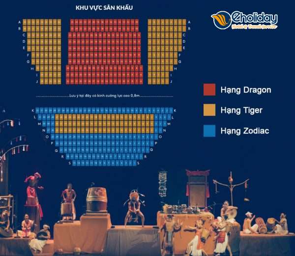 Khu Vực Khán đài Chum Show Nha Trang