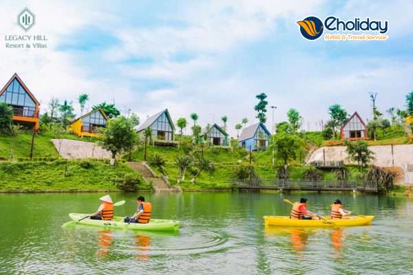 Chèo Kayak Legacy Hill Hòa Bình