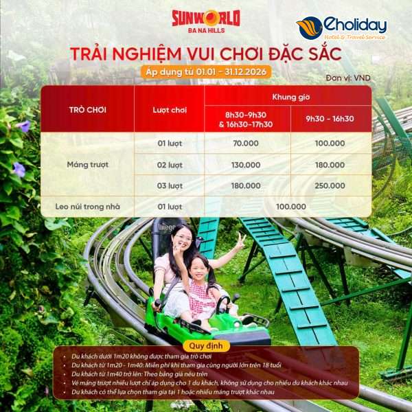 Máng Trượt Bà Nà Hills