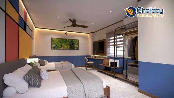 Khách Sạn Marissa Phú Hồng Sầm Sơn Phòng Deluxe City View