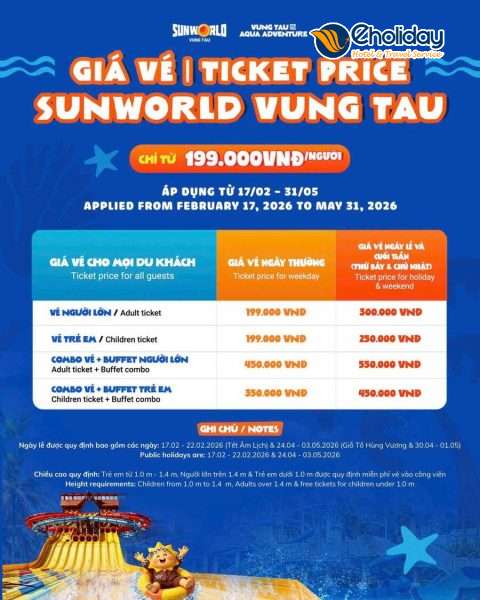 Vé Công Viên Nước Sun World Vũng Tàu 6