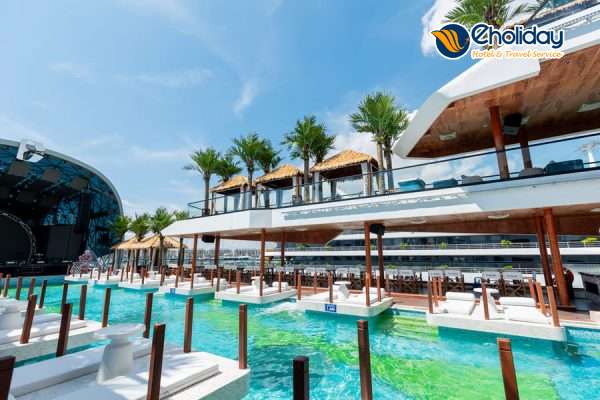 Tour Ăn Tối Trên Du Thuyền Dolphin Beach Club Hạ Long 11