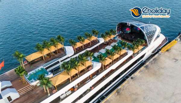 Tour Ăn Tối Trên Du Thuyền Dolphin Beach Club Hạ Long 15