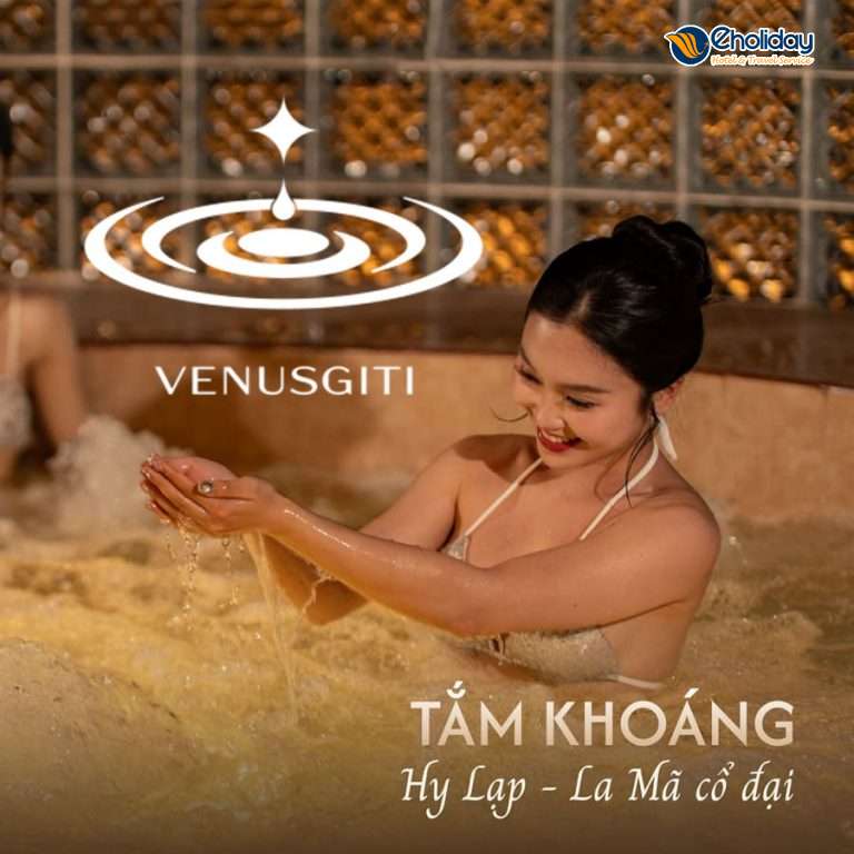 Vé tắm khoáng Venusgiti Hot Spring Hòa Bình