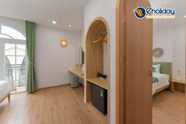 Khách Sạn Casa Del Mar Boutique Phú Quốc Phòng Family Suite Balcony 3