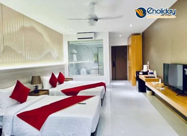 Vĩnh Hy Resort Ninh Thuận Phòng Deluxe 3 Khách